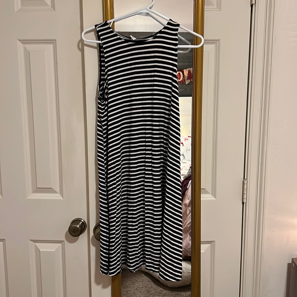 Striped Flowy Dress